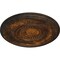 Ekena Millwork Marseille Ceiling Medallion (Fits Canopies up to 4 1/4"), Hand-Painted Rust, 16 1/8"OD x 5/8"P CM16MARUS - alternate 4